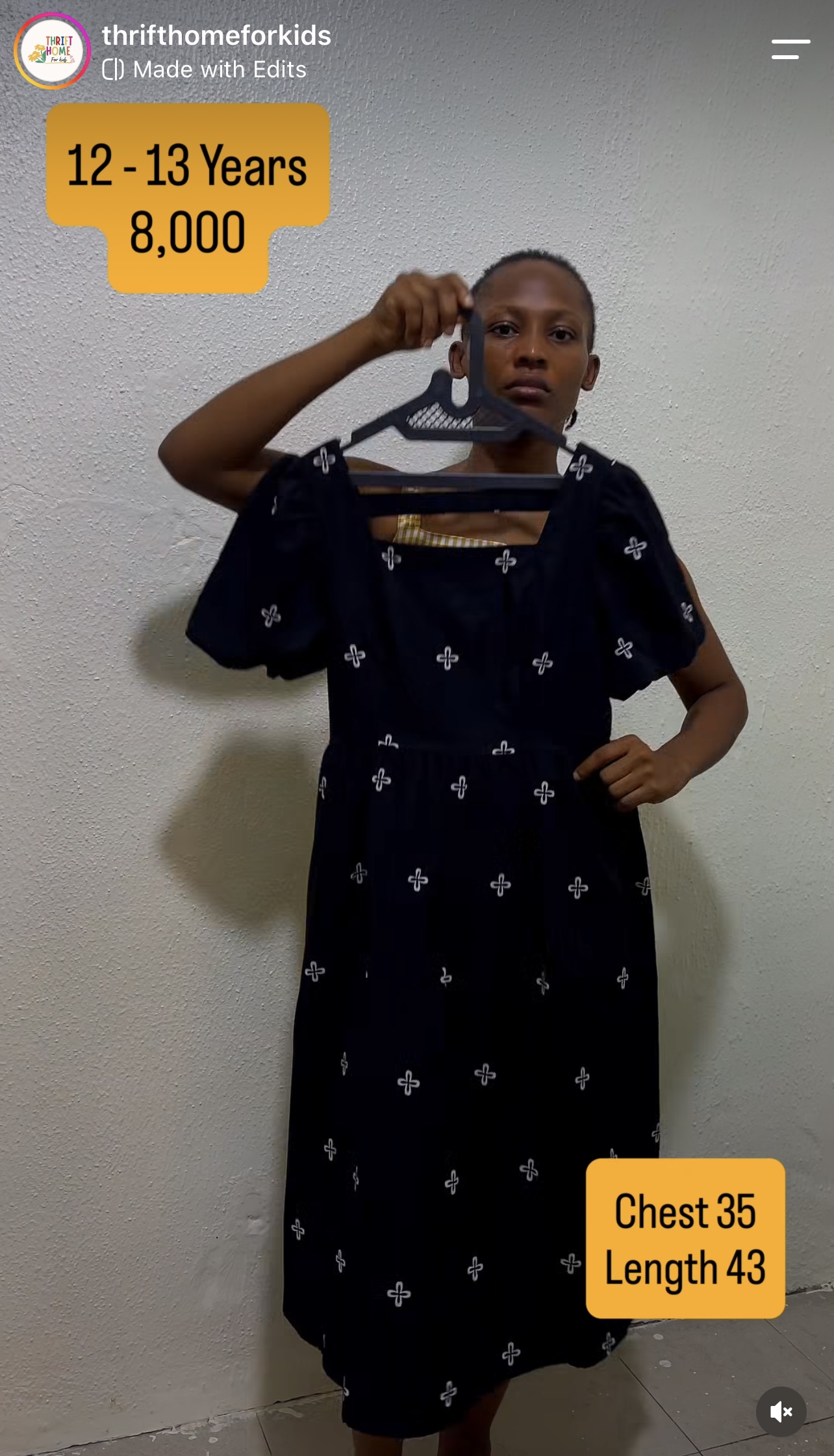 Black Puff Sleeves Dress
